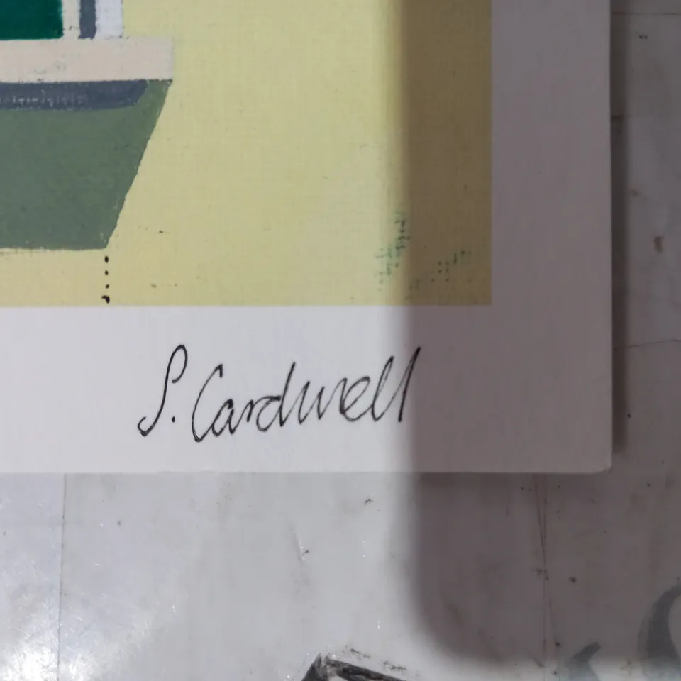 SIMON CARDWELL SIGNED ART PRINT