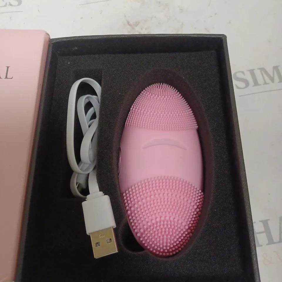 SUNMAY OVAL FACIAL CLEANSING BRUSH & IONIC MASSAGER 