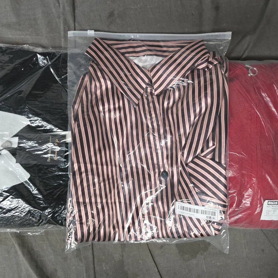 APPROXIMATELY 20 ASSORTED CLOTHING AND FASHION PRODUCTS IN VARIOUS STYLES AND SIZES - COLLECTION ONLY