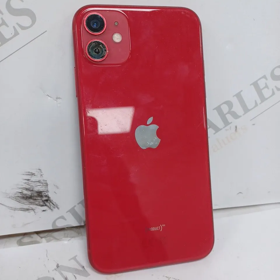 UNBOXED IPHONE 11 IN RED 