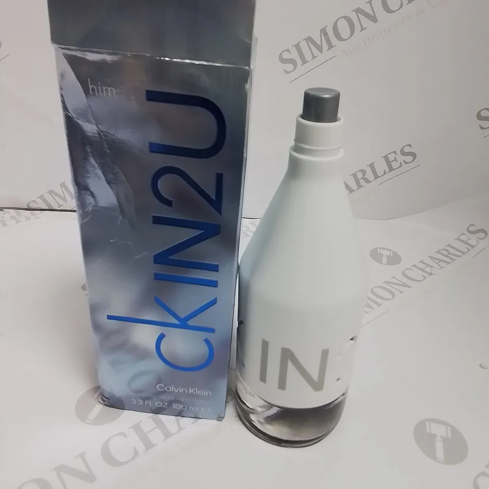 BOXED CALVIN KLEIN CKIN2U EAU DE TOILETTE 100ML RRP £50