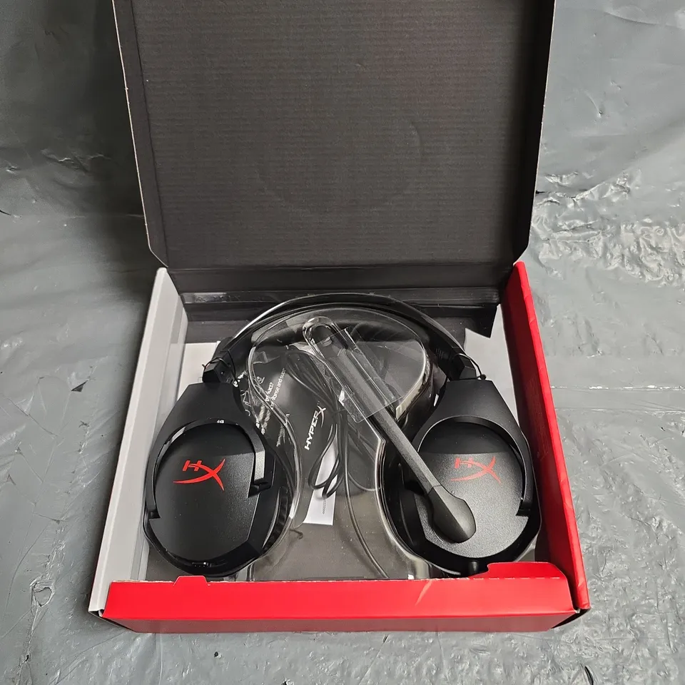 BOXED HYPERX CLOUD STINGER HEADSET IN BLACK