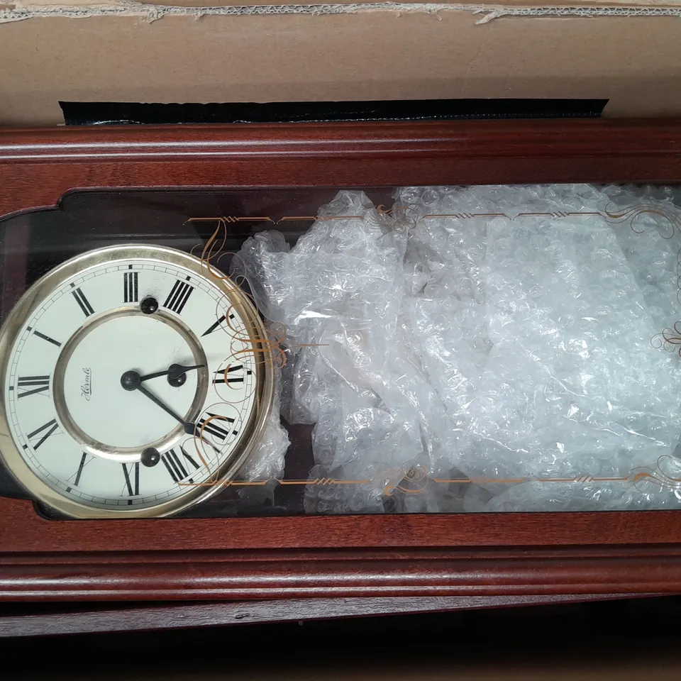 BOXED HERMLE WALL CLOCK