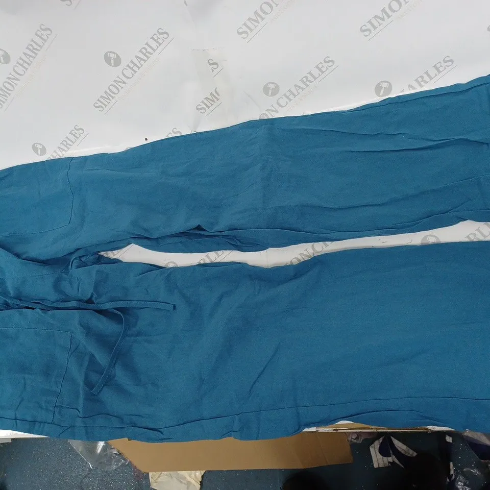 BLUE PANTS WITH DRAWSTRING