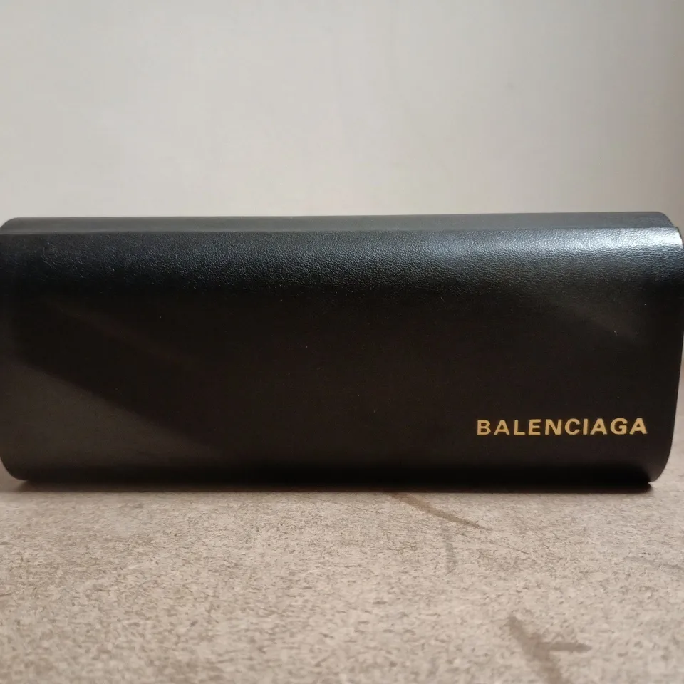 BALENCIAGA SUNGLASSES BB0387S – BLACK OVERSIZED SQUARE FRAME, 64-16-145
