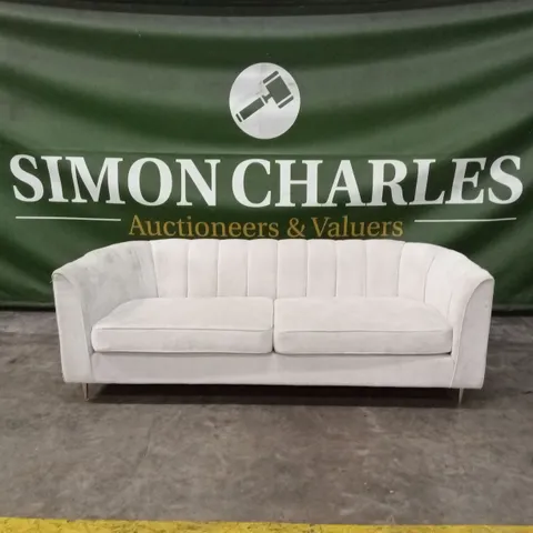 GUILD FABRIC 3 SEATER SOFA - IVORY