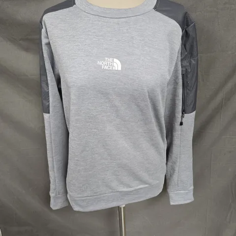 THE NORTH FACE JUMPER IN GREY MIX SIZE S