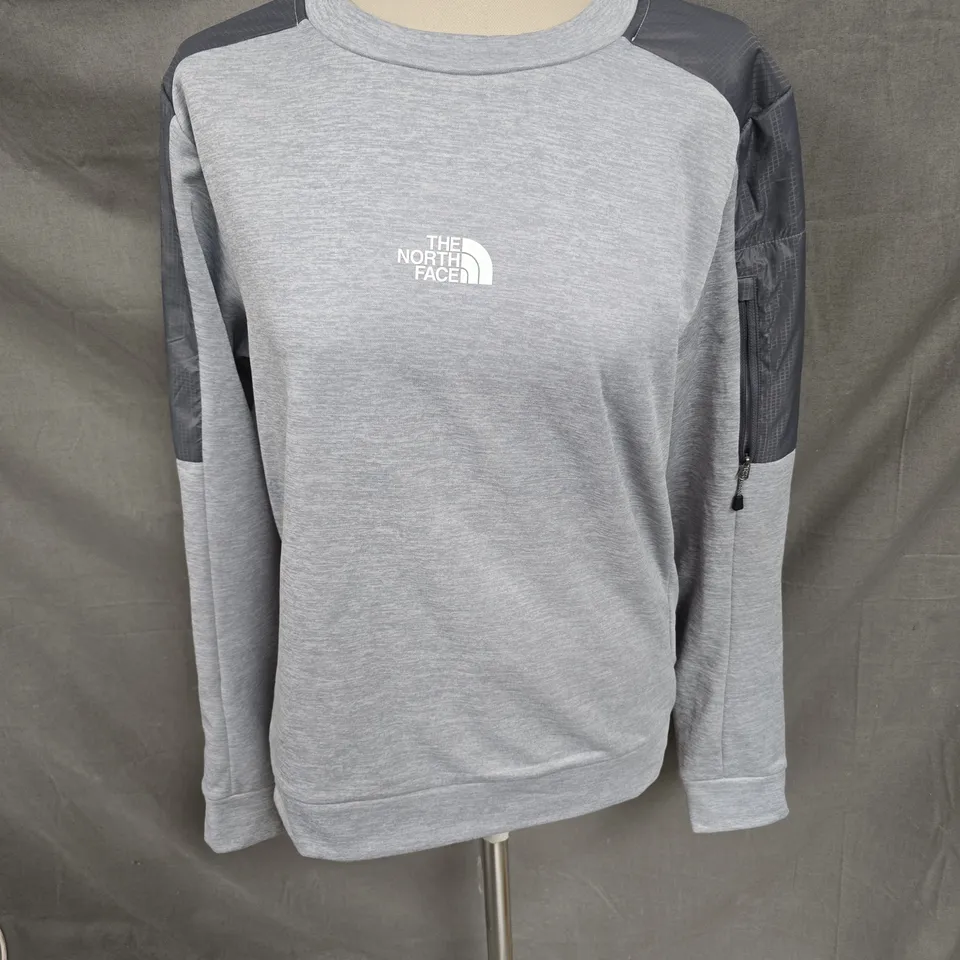 THE NORTH FACE JUMPER IN GREY MIX SIZE S