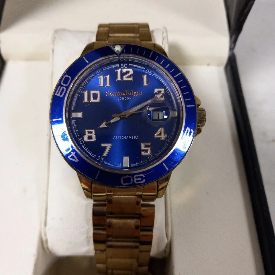 BOXED SWAN AND EDGAR LONDON WRIST WATCH
