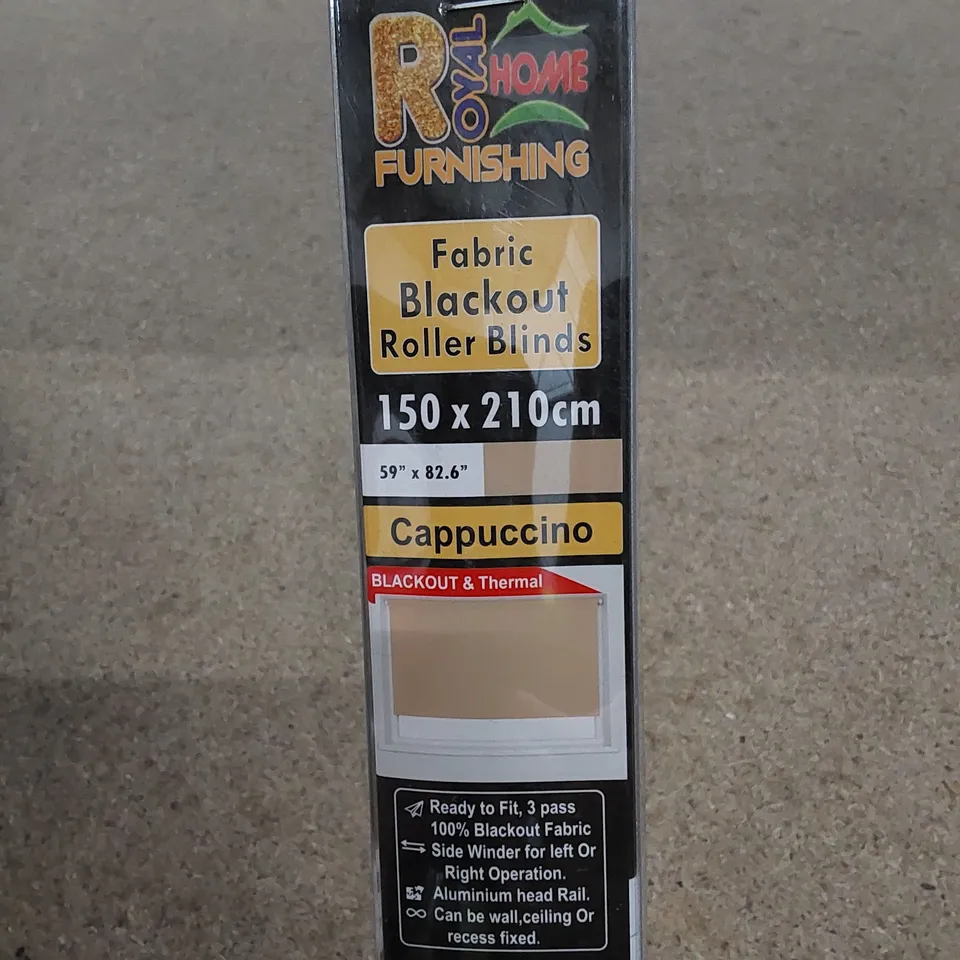 TRIMMABLE FABRIC OUTDOOR BLACKOUT ROLLER BLIND