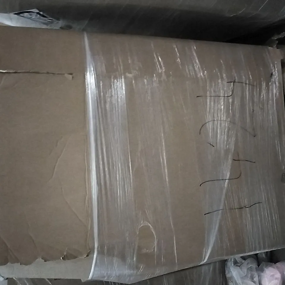 PALLET OF ASSORTED ITEMS INCLUDING ALPHA CAMP MOON CHAIR, MONITOR LAMP, FOPAMTRI ARTIFICIAL PLANTS, TIMBER RIDGE CAMPING WAGON, RECCI BEDDING, STREAM PRESSURE WASHER 