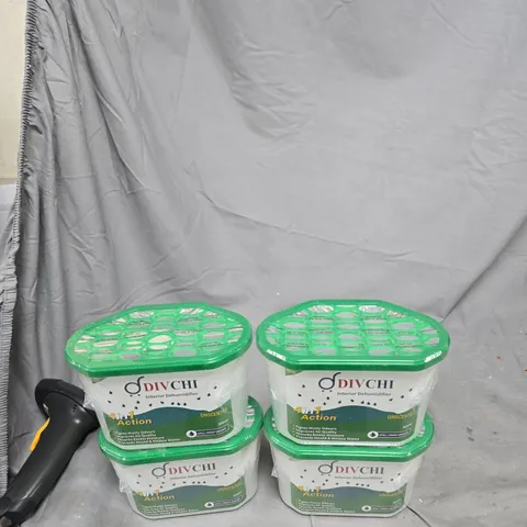 DIVCHI INTERIOR DEHUMIDIFIER 500ML X4 – UNSCENTED