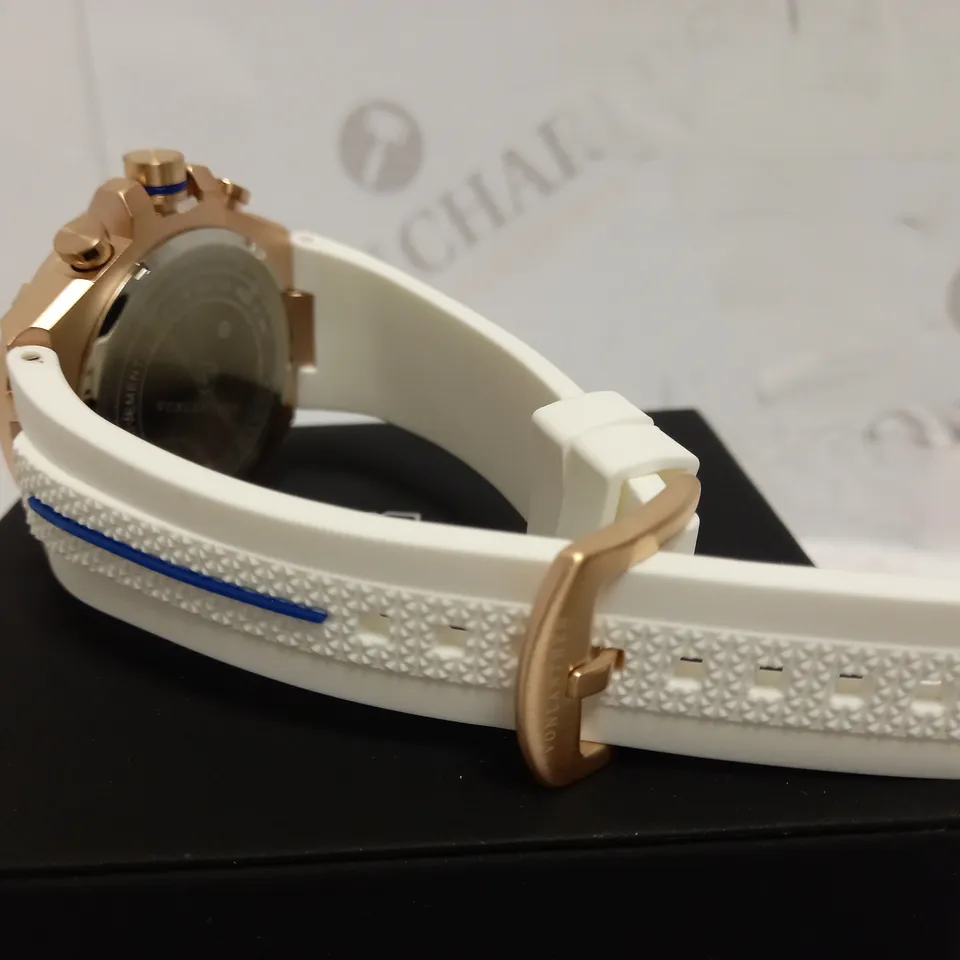 VONLANTHEN CHRONOGRAPH RUBBER STRAP WATCH