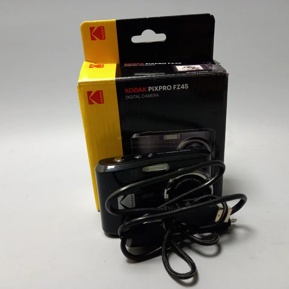 BOXED KODAK PIXPRO FZ45 DIGITAL CAMERA