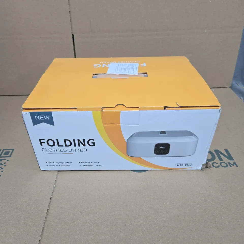 FOLDING CLOTHES DRYER – PORTABLE MINI ELECTRIC DRYER, MODEL GYJ-002