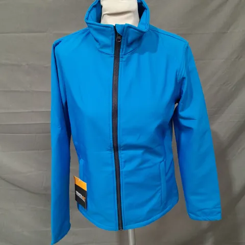 REGATTA ABLAZE ZIP UP JACKET IN BLUE SIZE 10