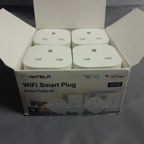 BOXED ANTELA 4-PACK OF WIFI SMART PLUGS