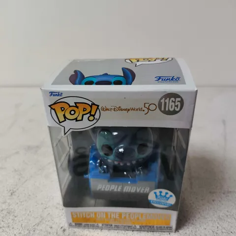 FUNKO POP! DISNEY STITCH ON THE PEOPLEMOVER – WALT DISNEY WORLD 50TH ANNIVERSARY, NO. 1165 (EXCLUSIVE)