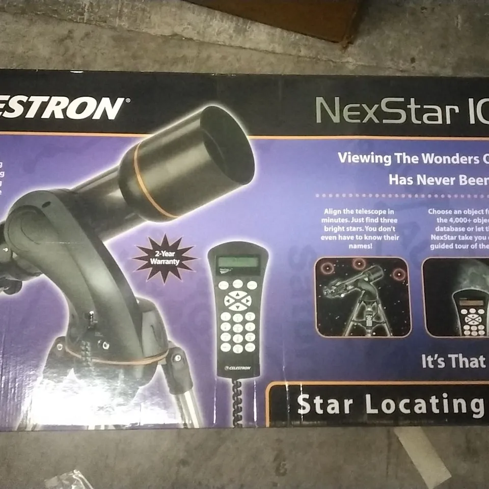 BOXED CELESTRON NEXSTAR 102SLT COMPUTERISED TELESCOPE 