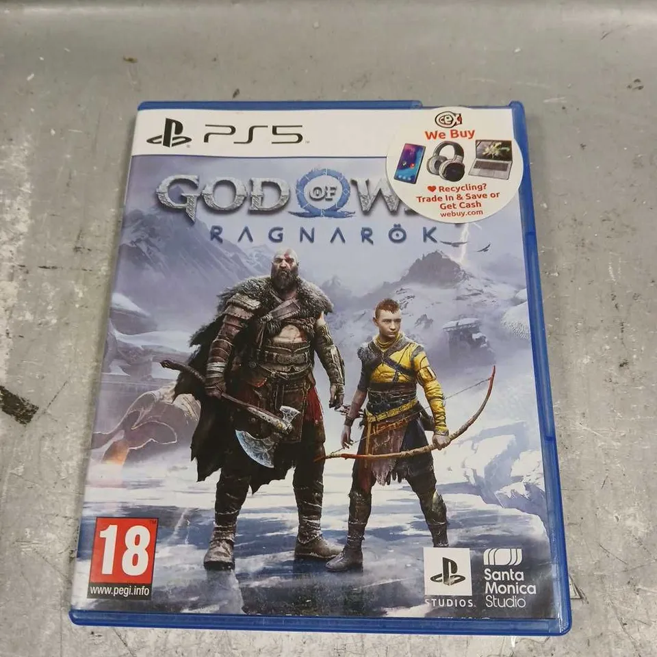 GOD OF WAR RAGNAROK FOR PS5