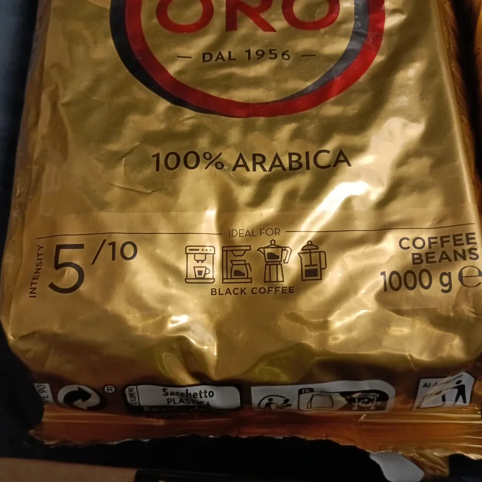 LOT OF 5 ASSORTED PACKS OF COFFEE TO INCLUDE LAVAZZA AND PACT