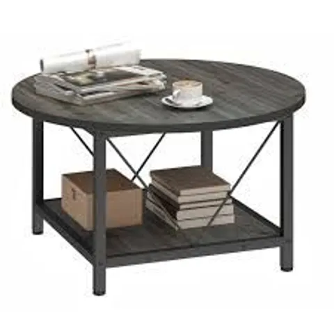 BOXED BERTRAN 4 LEGS COFFEE TABLE WITH STORAGE (1 BOX)