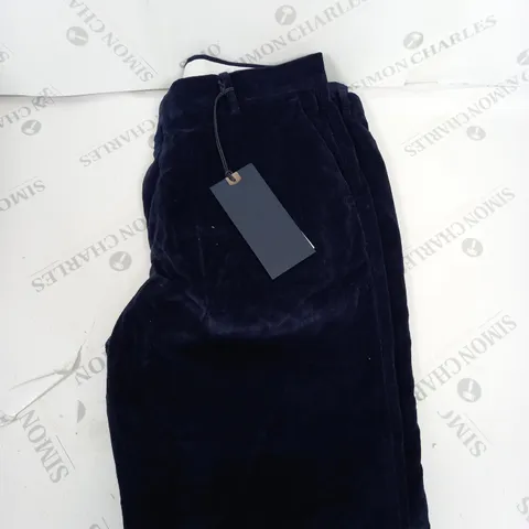 SPOKE CORDED NAVY BLUE TROUSERS SIZE UNSPECIFIED