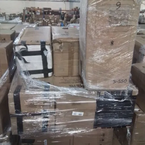 PALLET CONTAINING LARGE QUANTITY OF AIR CONDITIONING UNITS