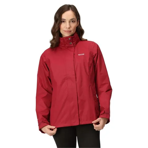 REGATTA WOMENS DAYSHA LIGHTWEIGHT WATERPROOF RUMBA RED - UK SIZE 20