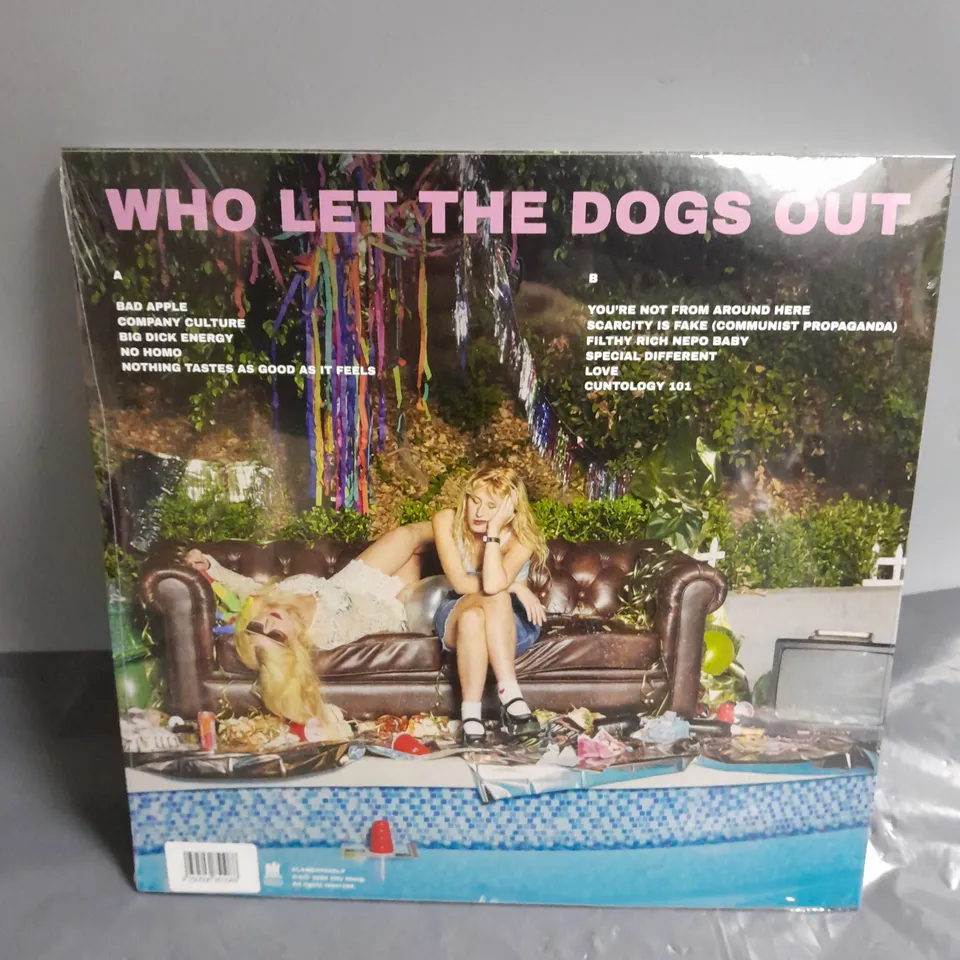 SEALED LAMBRINI GIRLS – WHO LET THE DOGS OUT VINYL 