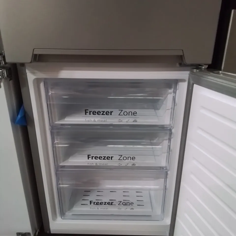 RUSSELL HOBBS FREESTANDING FROST FREE FRIDGE FREEZER RH180FFFF55S - UNPROCESSED RAW RETURN