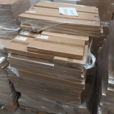 PALLET CONTAINING A LARGE QUANTITY OF ASSORTED BATHROOM FURNITURE PANELS INCLUDING: BASIN DOORS, BASE END/INFILL PANEL ECT