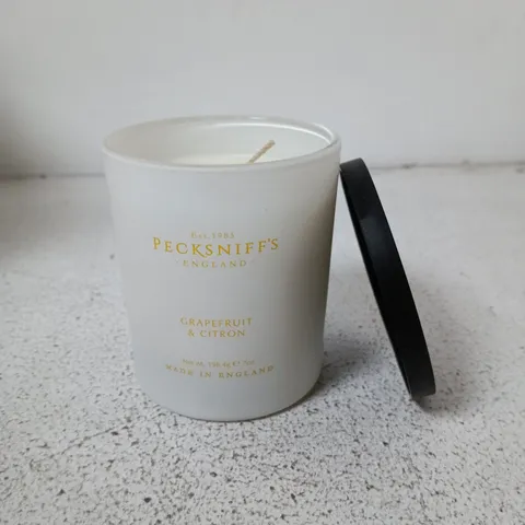 12 PECKSNIFF'S GRAPEFRUIT & CITRON SCENTED CANDLES