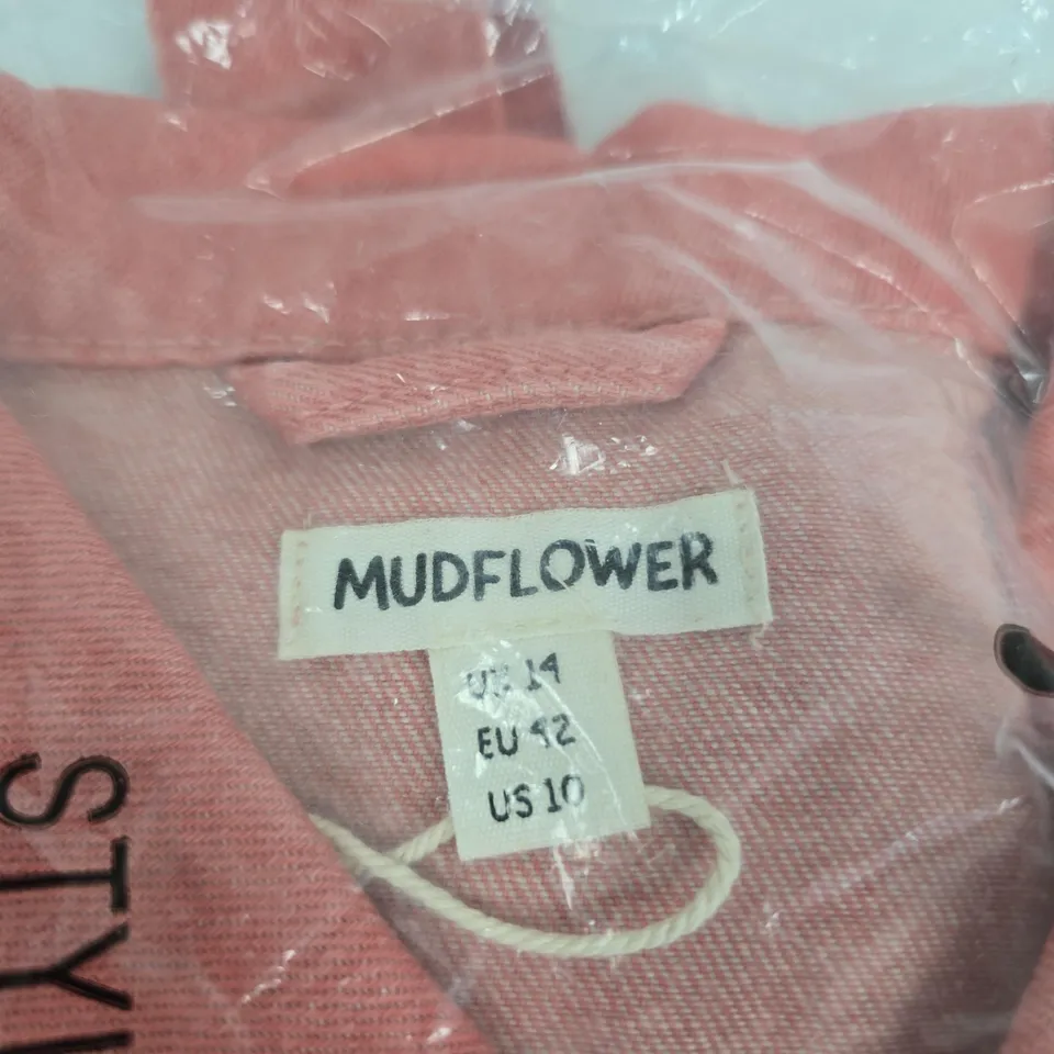 MUDFLOWER WOMEN'S PINK JUMPSUIT, UK 14 (EU 42, US 10)