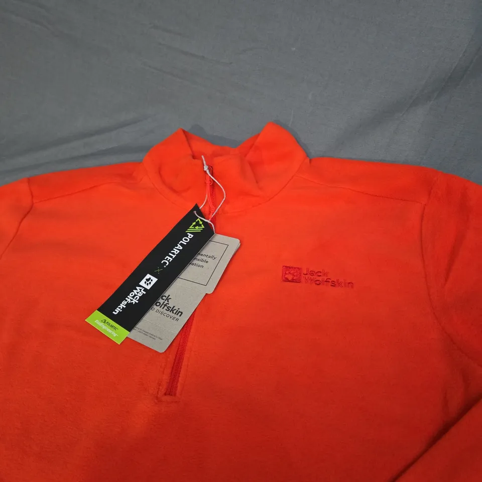 JACK WOLFSKIN TAUNUS HALF ZIP - SIZE L