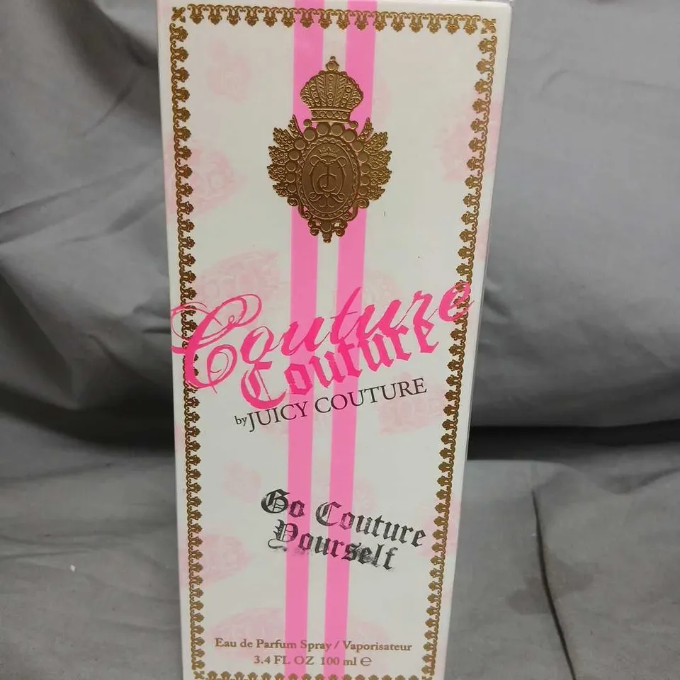BOXED AND SEALED COUTURE COUTURE BY JUICY COUTURE GO COUTURE YOURSELF EAU DE PARFUM 100ML