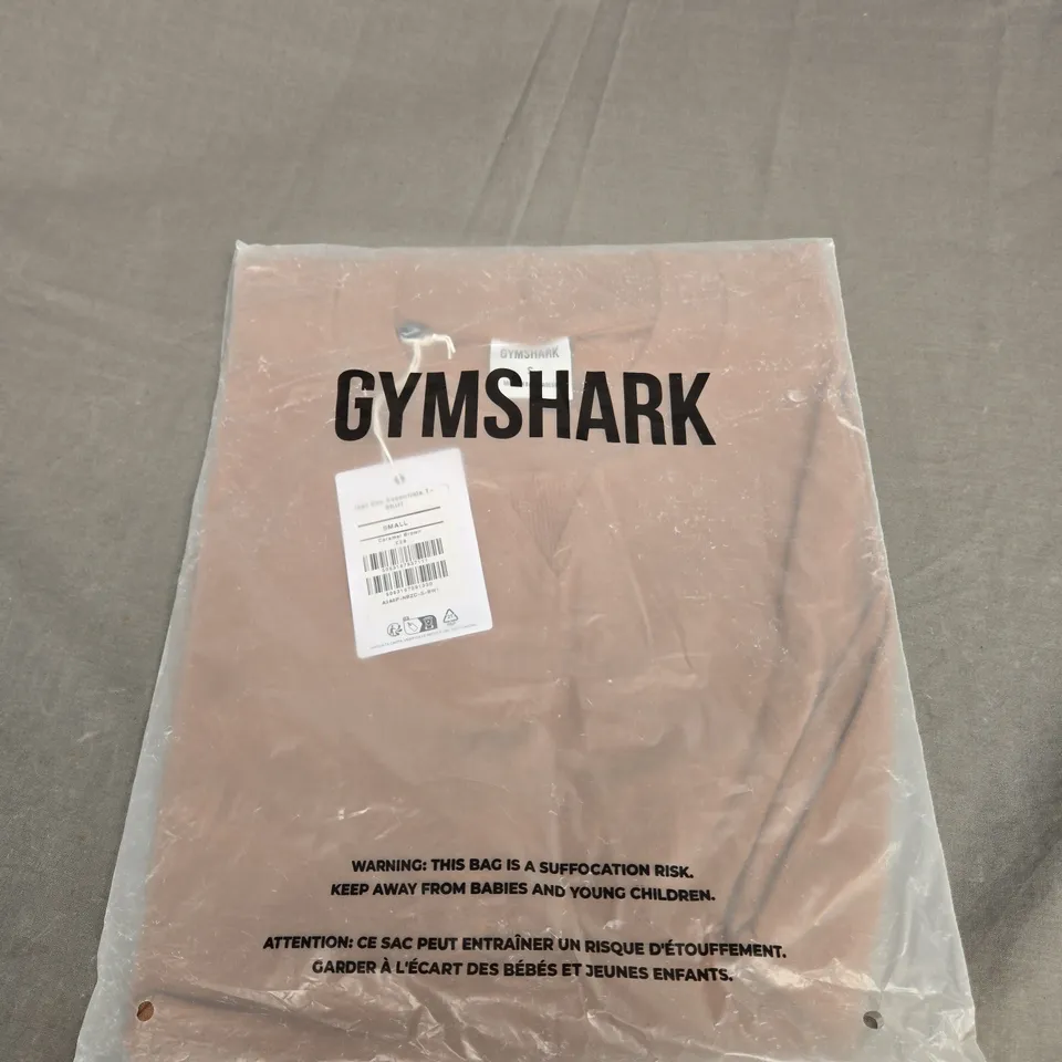 BAGGED GYMSHARK REST DAY ESSENTIALS T-SHIRT SIZE SMALL