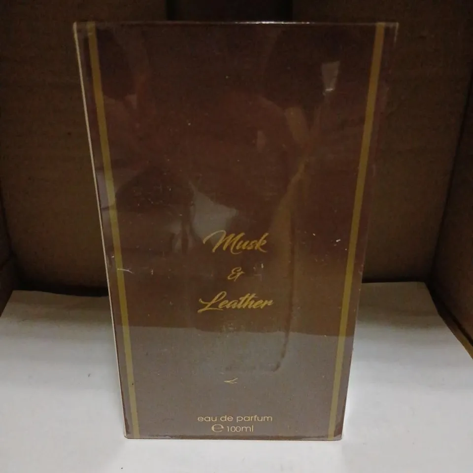 BOXED AND SEALEDMUSK AND LEATHER EAU DE PARFUM 100ML