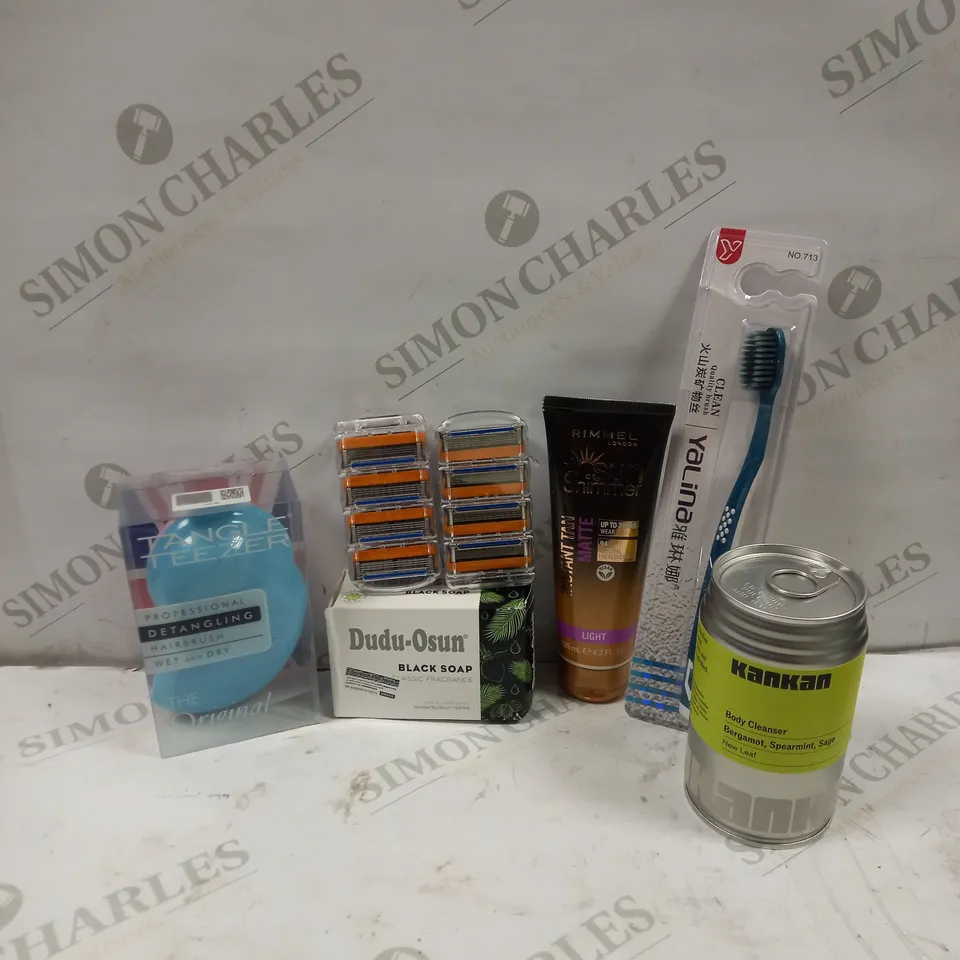 BOX TO CONTAIN A VERY LARGE QUANTITY OF CONDOMS, WOMENS SANITARY PRODUCTS AND HEALTHCARE GOODS. INCLUDES RAZORS, CONDOMS, TOOTH BRUSHES AND SPONGES