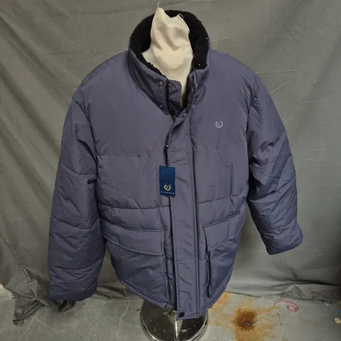 LINCOLN PADDED COAT IN SLATE SIZE XXL