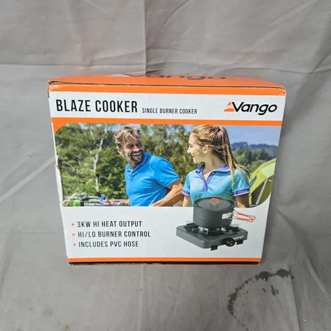 VANGO BLAZE COOKER – SINGLE BURNER STOVE (BOXED)