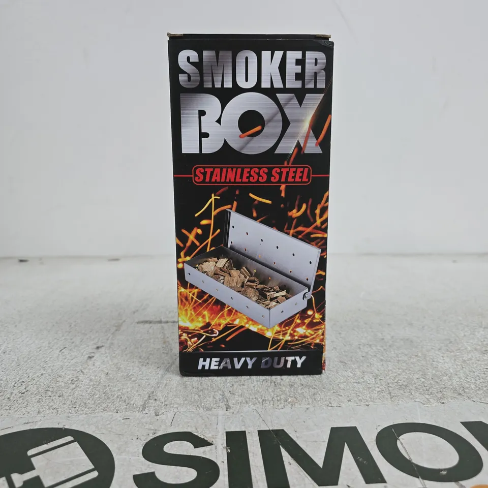 SMOKER BOX STAINLESS STEEL HEAVY DUTY BOXED