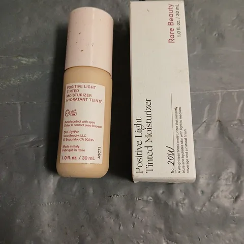 BOXED RARE BEAUTY POSITIVE LIGHT MOISTURISER IN 20W 30ML