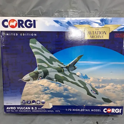 BOXED CORGI LIMITED EDITION AVRO VULCAN B.2 HIGH DETAIL MODEL 