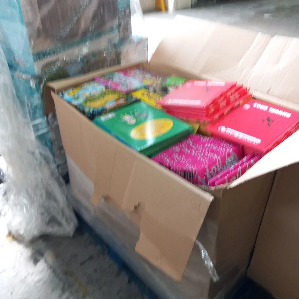 LARGE QUANTITY OF ASSORTED BRAND NEW BOOKS