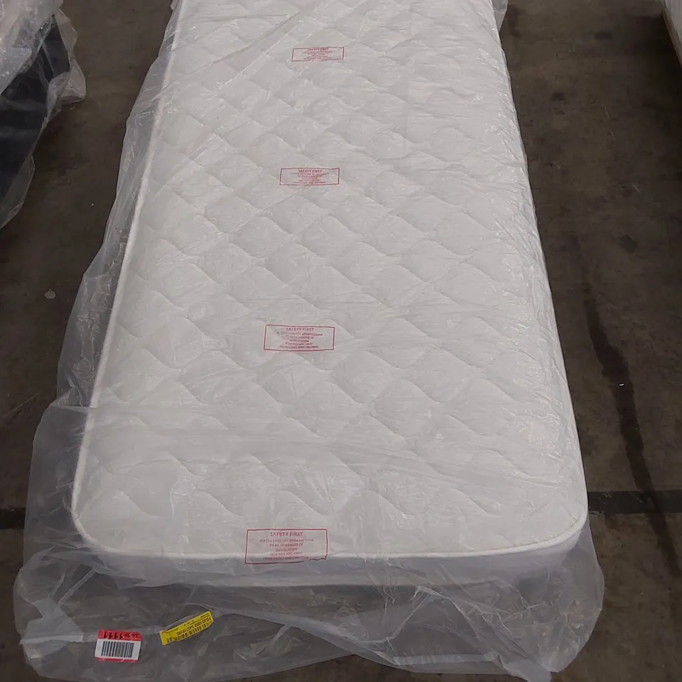 QUALITY BAGGED NAVE OPEN COIL SINGLE 3FT MATTRESS