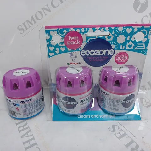 ECOZONE - FOREVER FLUSH TOILET CLEANER AND FRESHENER SET OF 3 X 95G