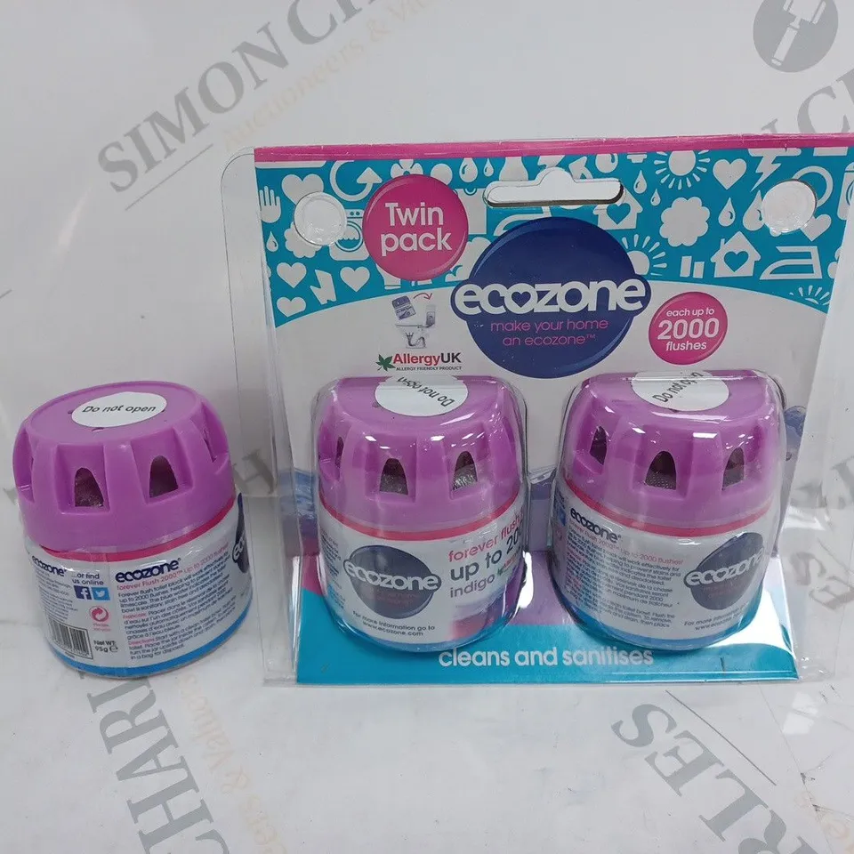 ECOZONE - FOREVER FLUSH TOILET CLEANER AND FRESHENER SET OF 3 X 95G