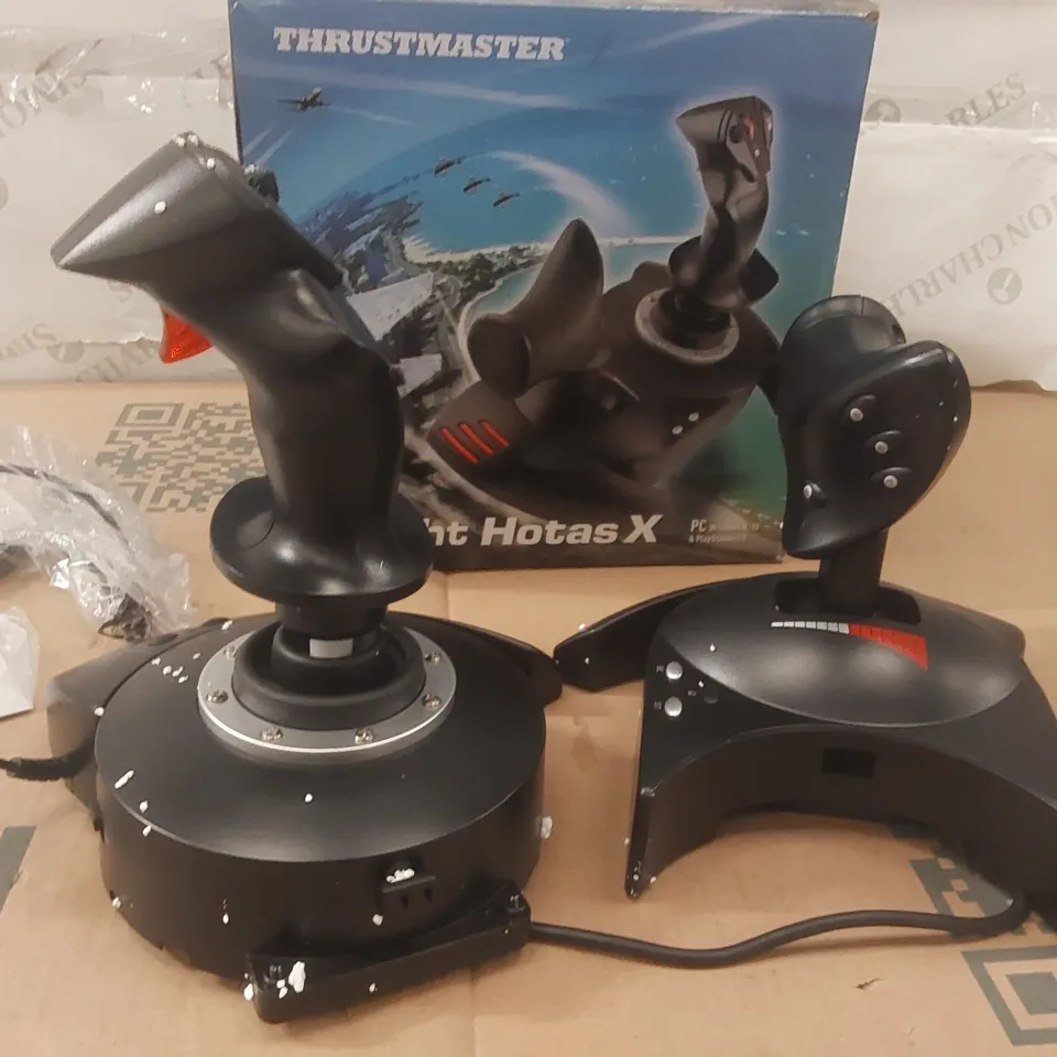 BOXED THRUSTMASTER T.FLIGHT HOTAS X FLIGHT CONTROL SYSTEM