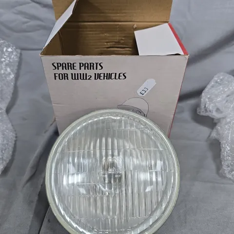 WWII Vehicle Headlight Spare Part – Boxed 